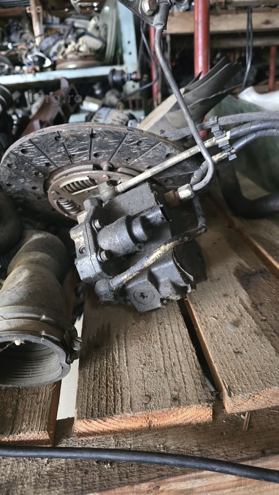 Pompa inalte , injectoare , rampa injectoare  volanta iveco daily