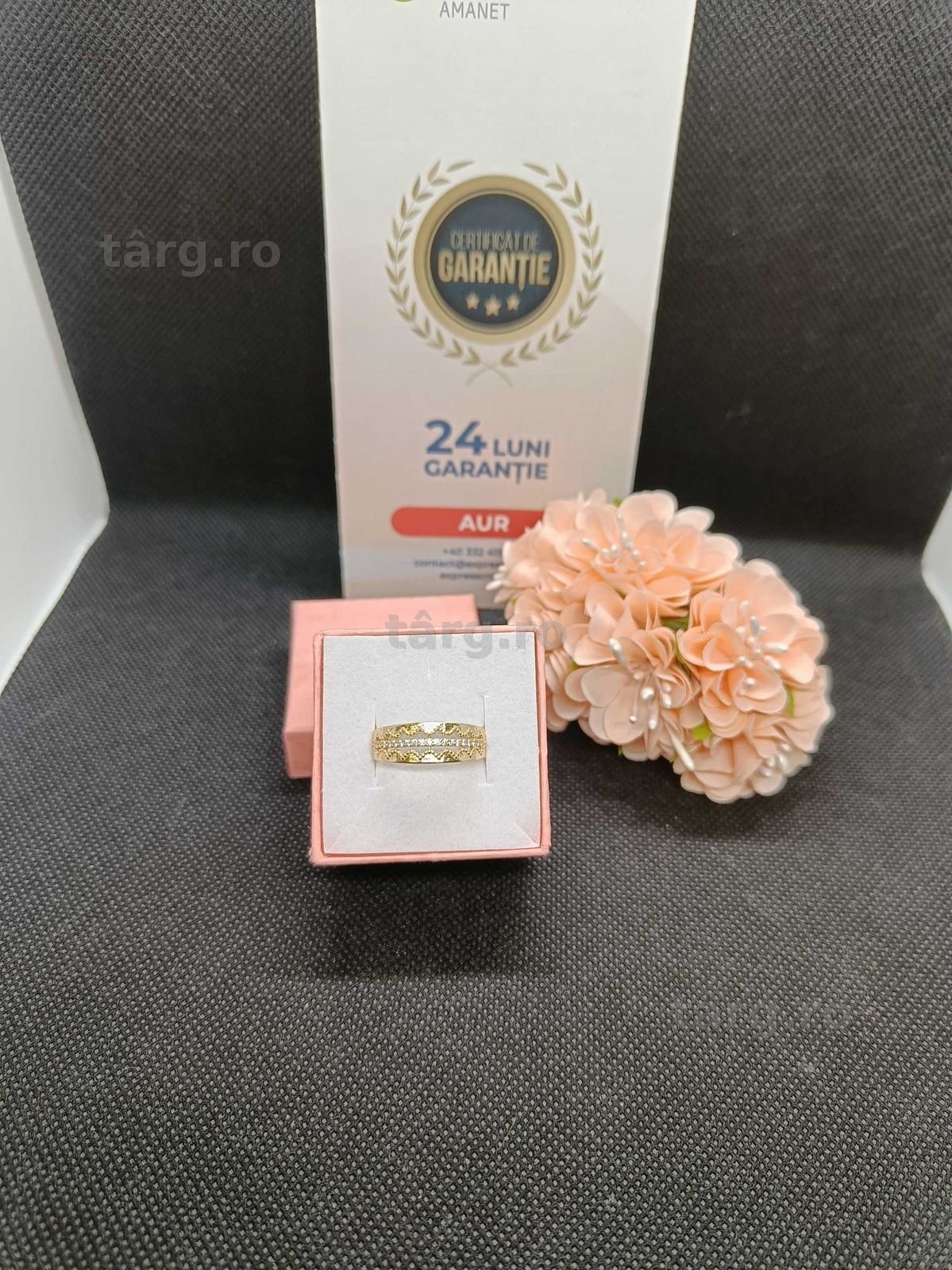 Inel aur 14K 2.38g (Ag16 Moldova B32329.4) - Garantie 2 ani!