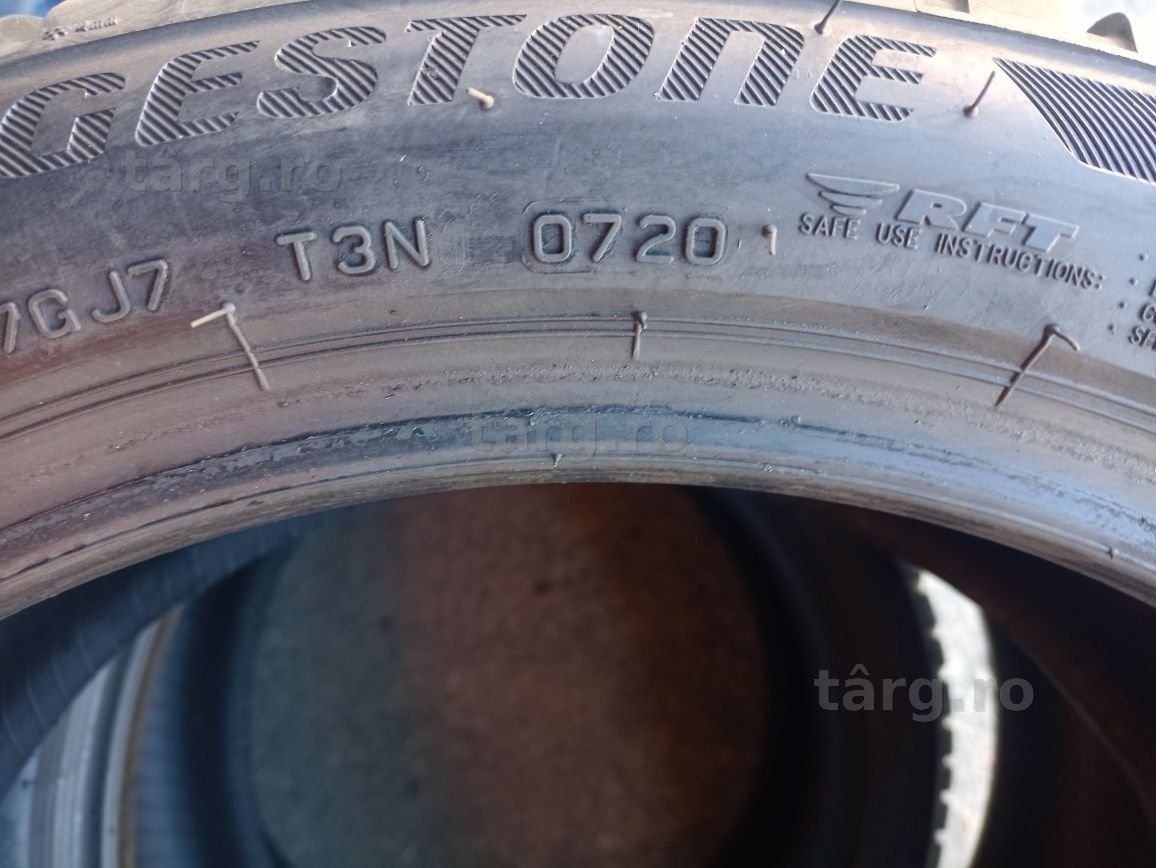 4 anvelope ca si noi RunFlat de iarna Bridgestone 225/45 R18 dot 0720 6