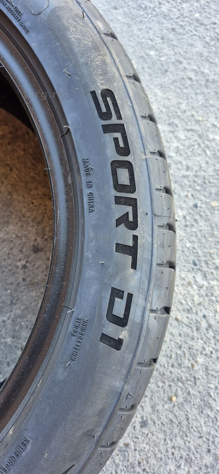 4 anvelope vara noi Tercelo 245/45/18,dot 2025.Pretul este pe bucata. 5