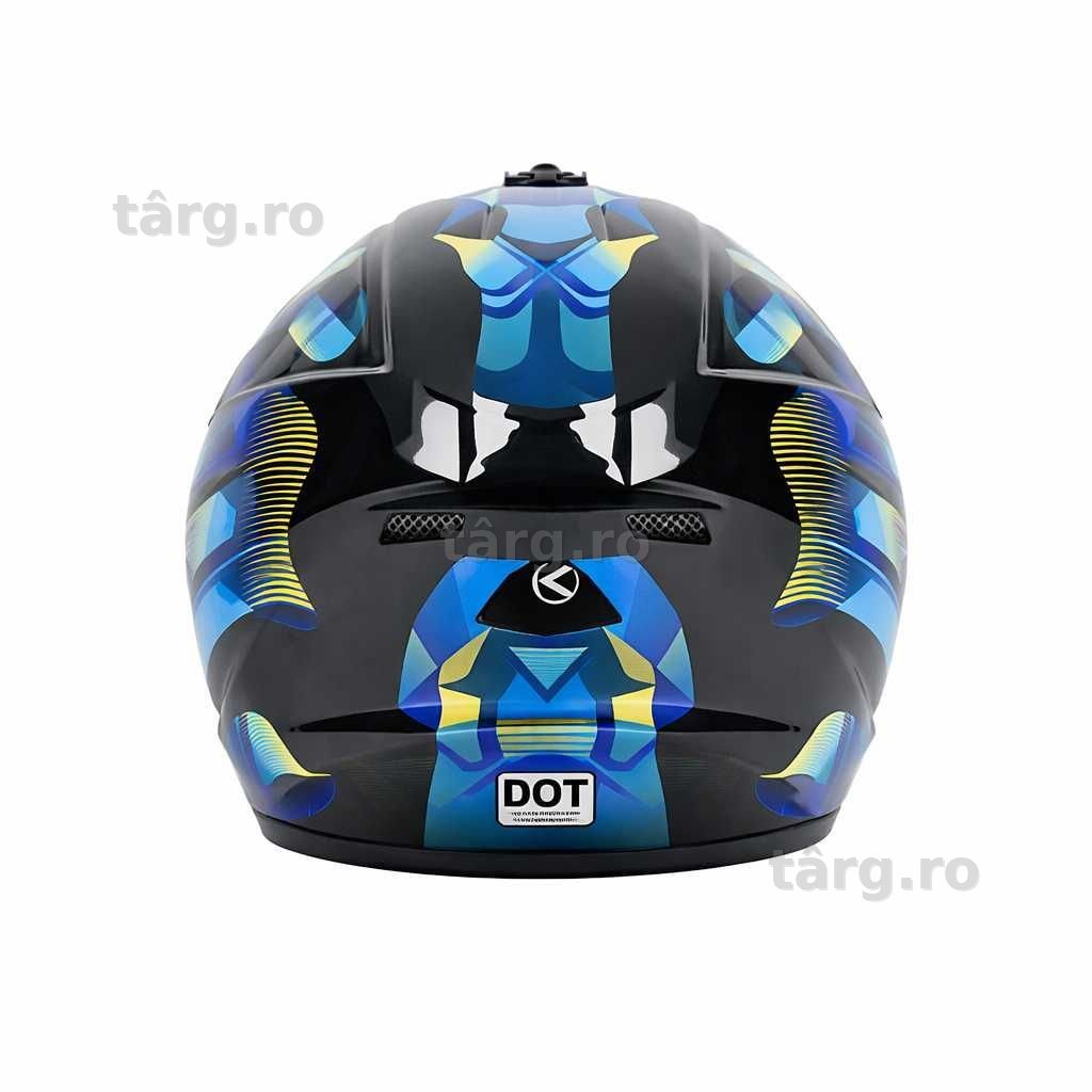 Casca Moto Enduro Cross ATV - S / M / L / XL - Albastru 6