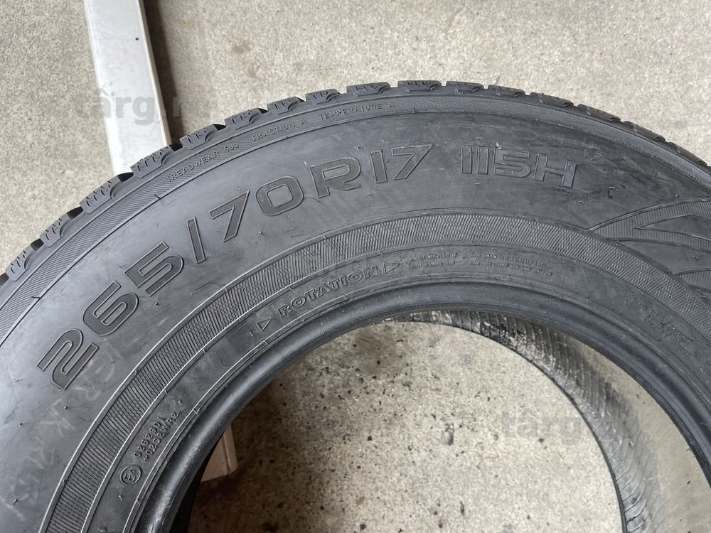 2 anvelope de iarna 265/70/17 Nokian ca noi 4