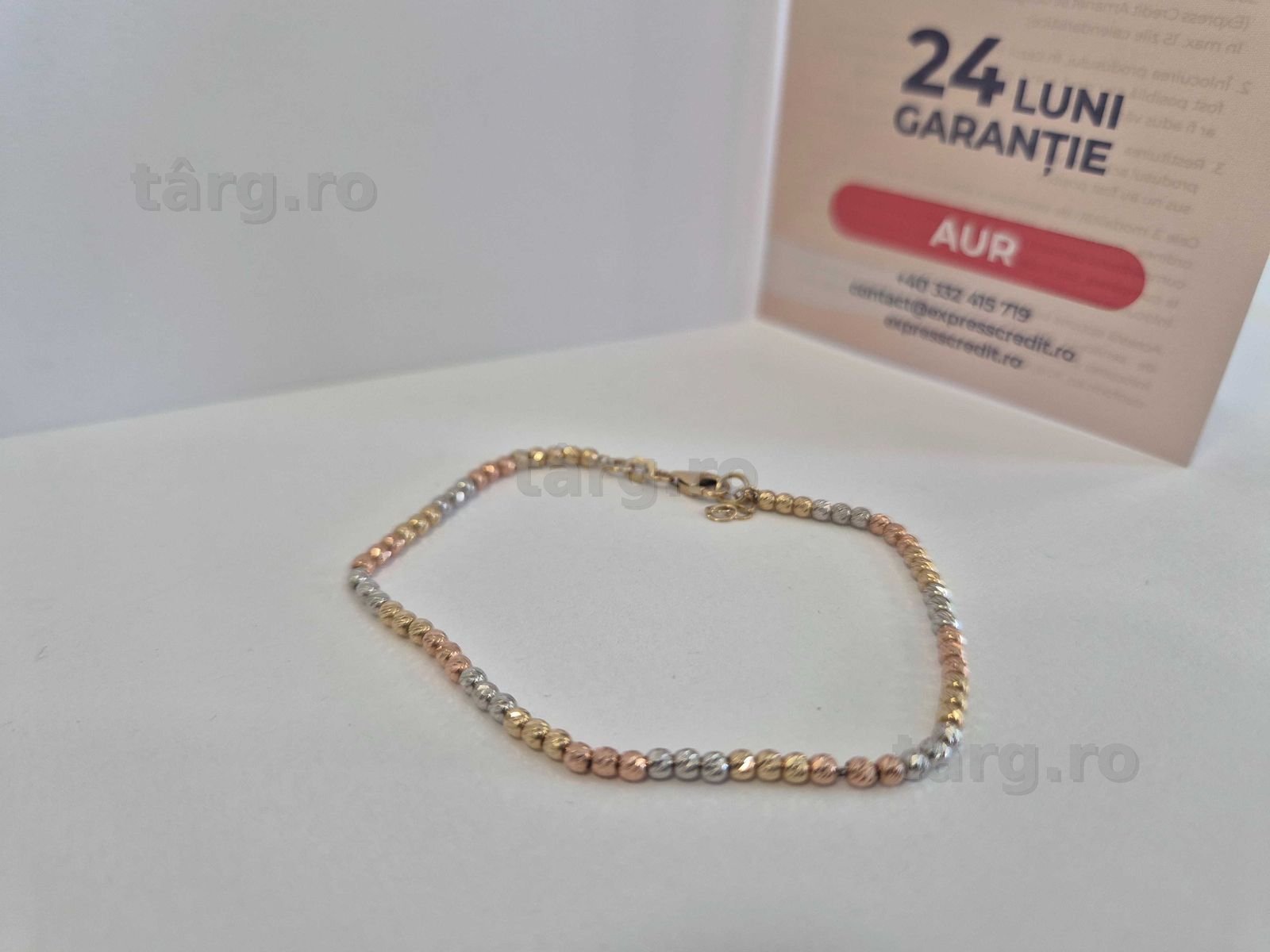 Bratara Aur 14K 3.04g (ECA 39 / B.17780.9) Garantie 2 ani!