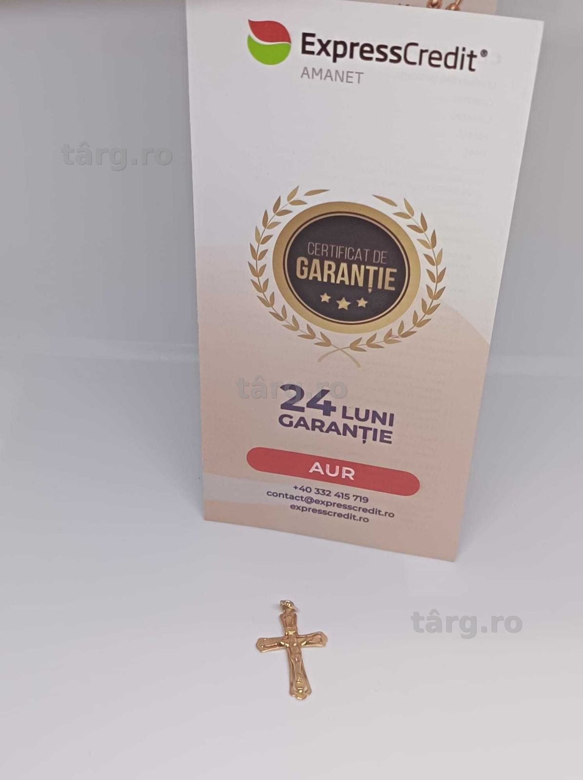 Pandantiv Aur 14K 1.70g (Ag4 Dacia B.52454.3) Garantie 2 ani