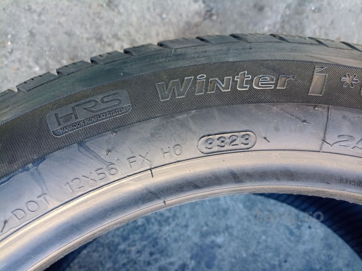 4 anvelope RunFlat de iarna Hankook 255/45 R19 dot 3323 5