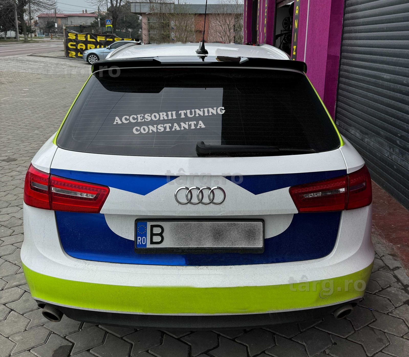 Eleron Haion - Audi A6 C7 AVANT 2011 - 2018 Negru Lucios