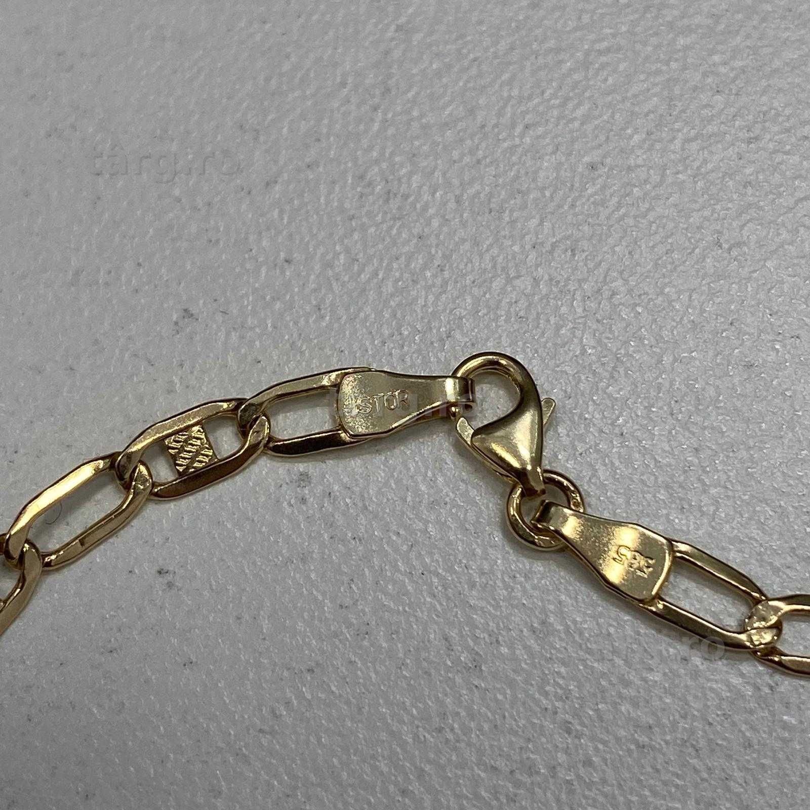 (AG13) Lant aur 14k 5.50g (b.56039) Garantie 2 ani! 3