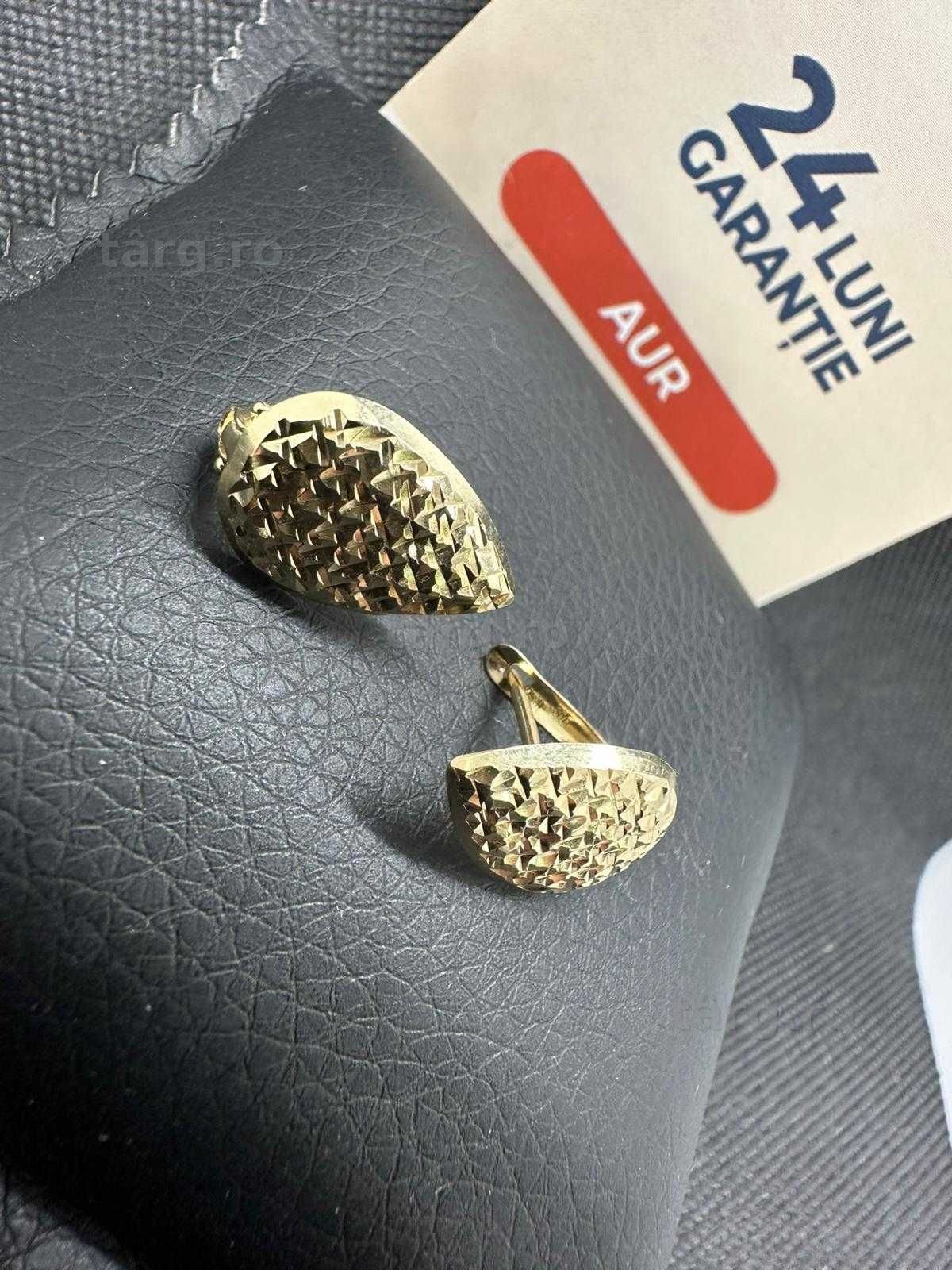 Cercei 14k 1.64g (Ag31 Barboi B.25020.1) Garantie 2 ani! 3