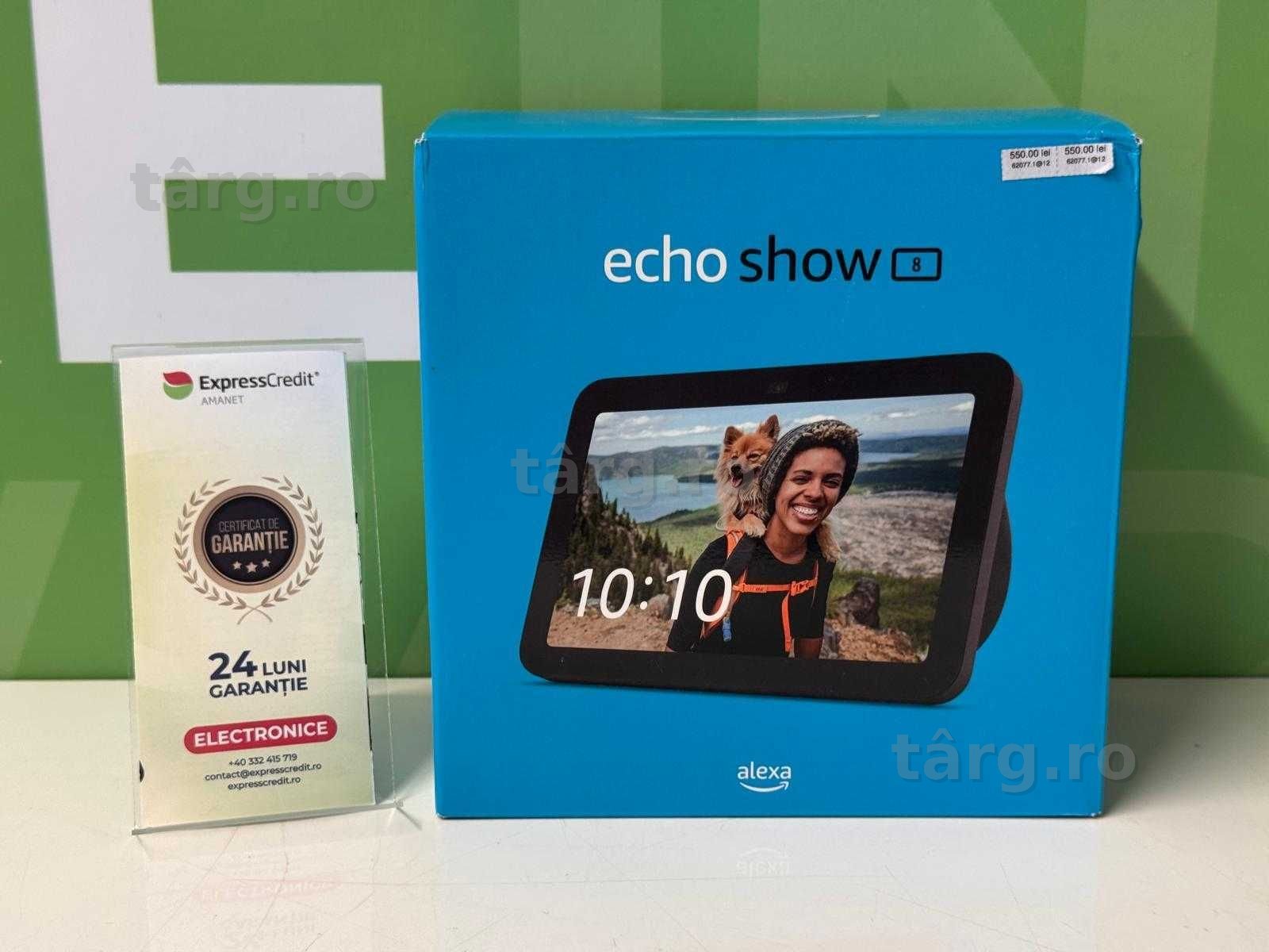 Boxa Amazon EchoShow 8 (B.62077 Tatarasi) Garantie 2 ani