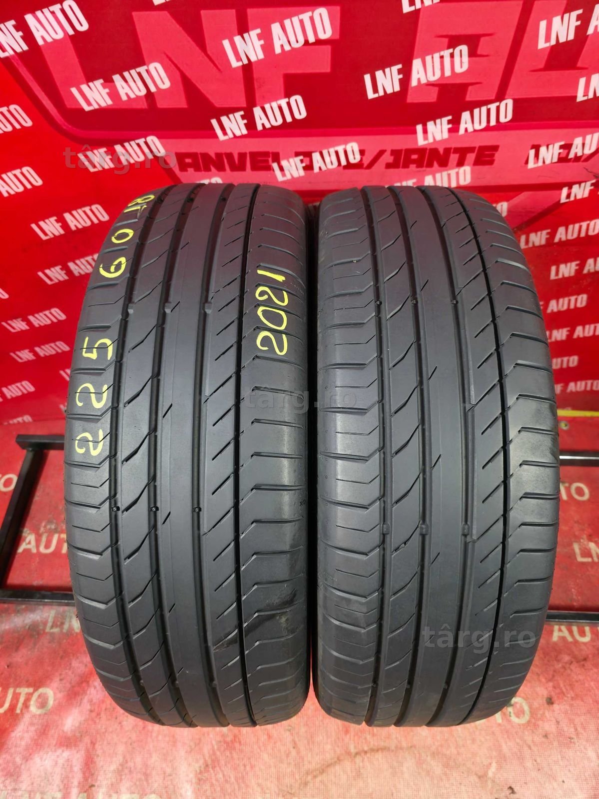 Anvelope de VARA - 225/60/18 - Continental - 7.30 MM - DOT 2021 !