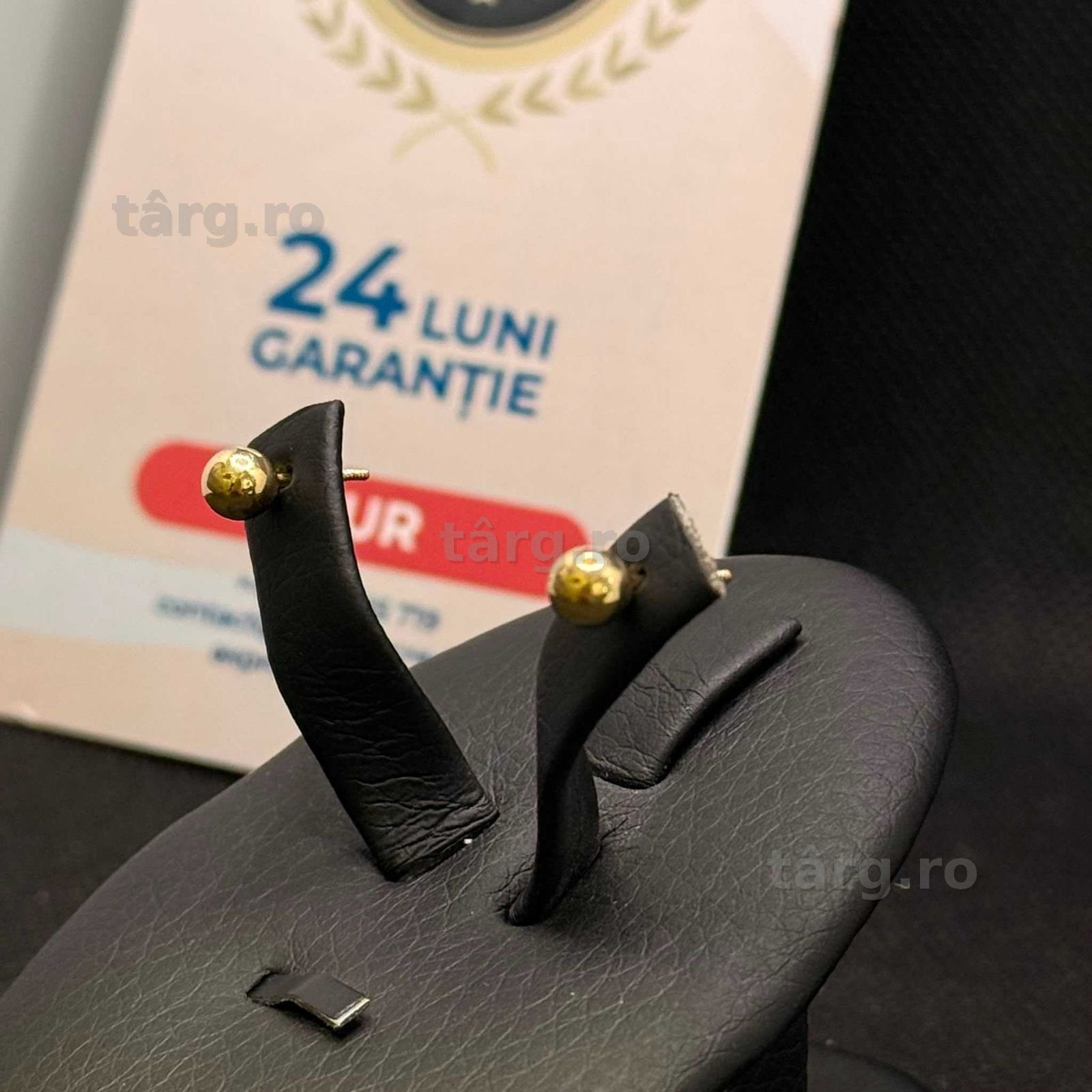 Cercei aur 14K 1.14g (AG15 Gara 1 B34133.1) Garantie 2 ani! 2