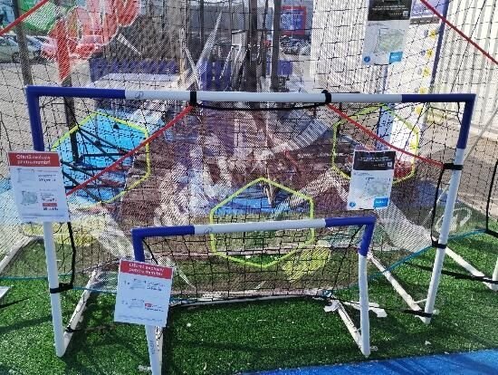 Poartă de fotbal Clasică mărimea M (180 - produs resigilat Decathlon