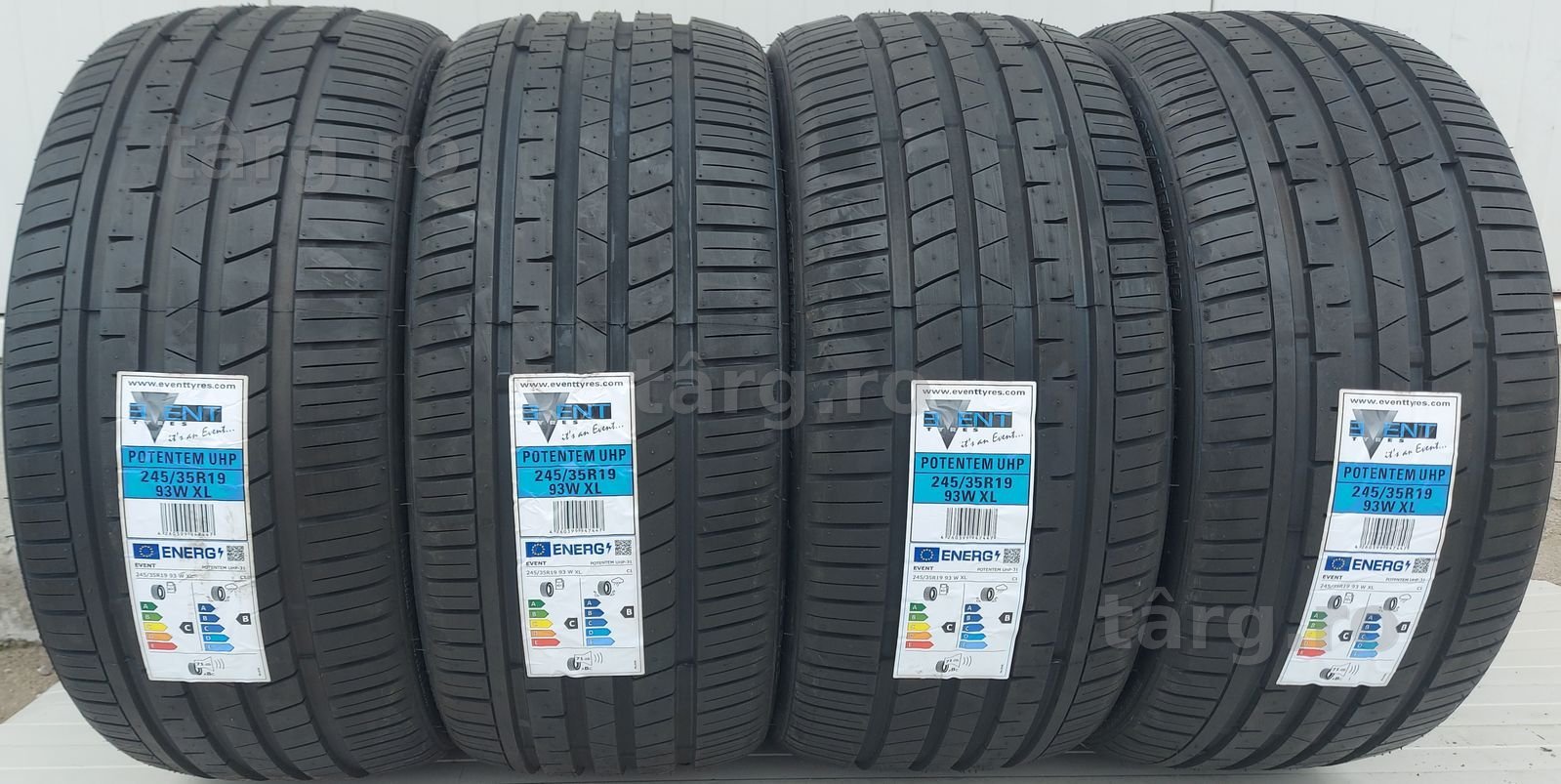 245/35 R19, 93W, EVENT Potentem UHP XL, Anvelope de vara PROMO
