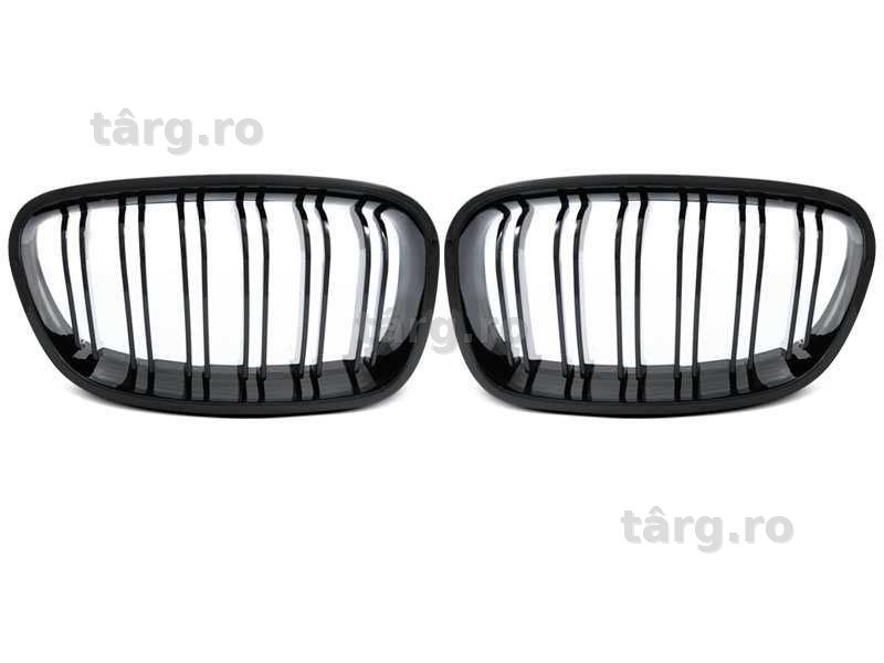 GRILE DUBLE NEGRU LUCIOS se potrivit  BMW F20 / F21 11-14