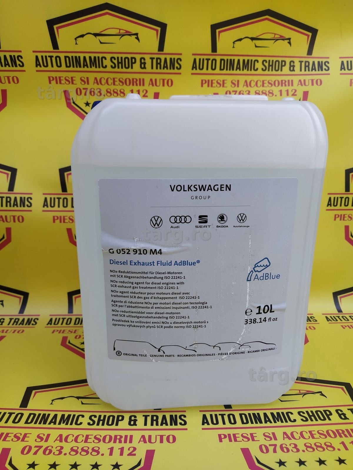 Bidon 10l AdBlue OEM VW SEAT SKODA AUDI G052910M4 Made in Germany