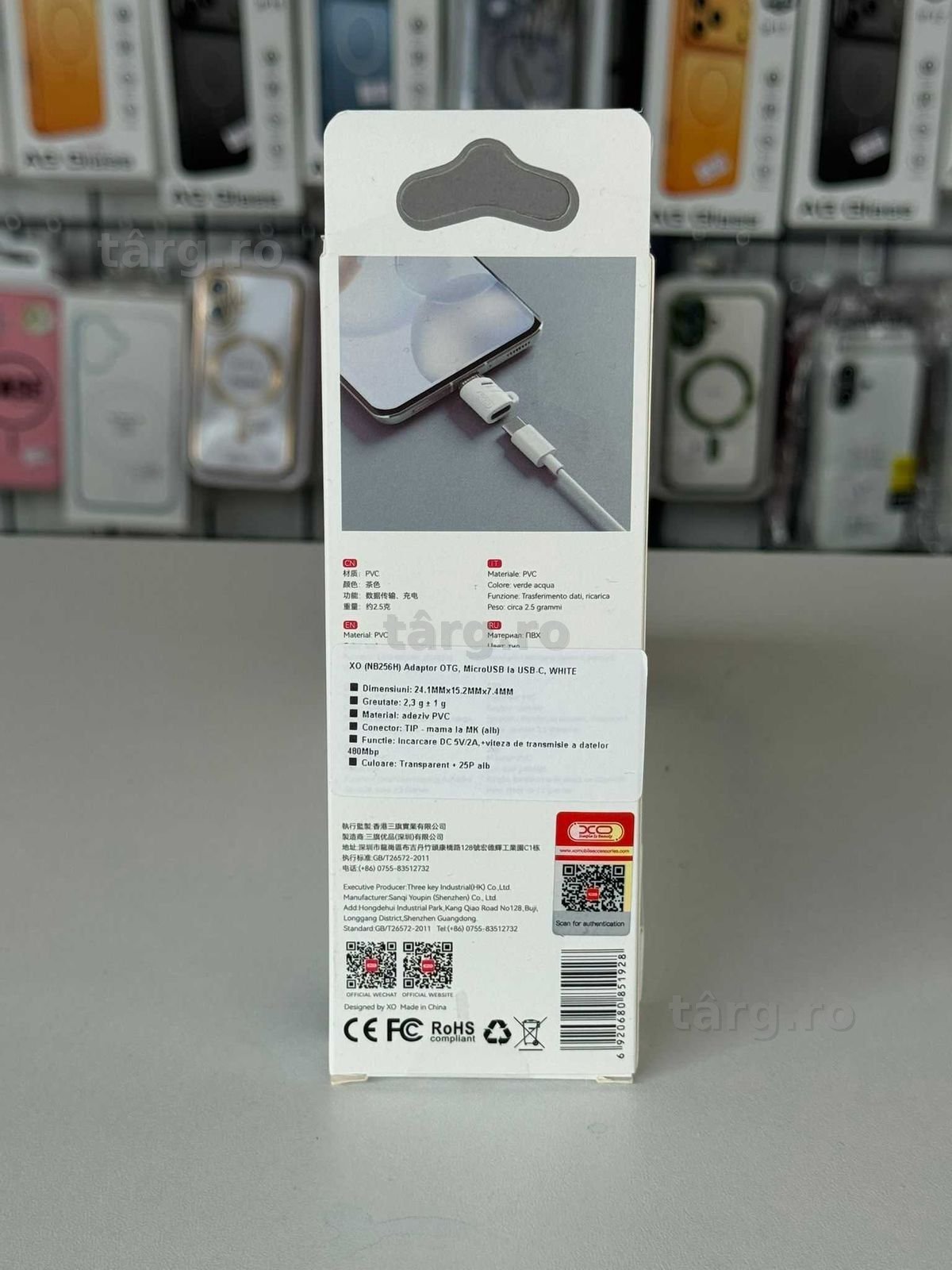 Adaptor de la USB C la MICRO-USB 2