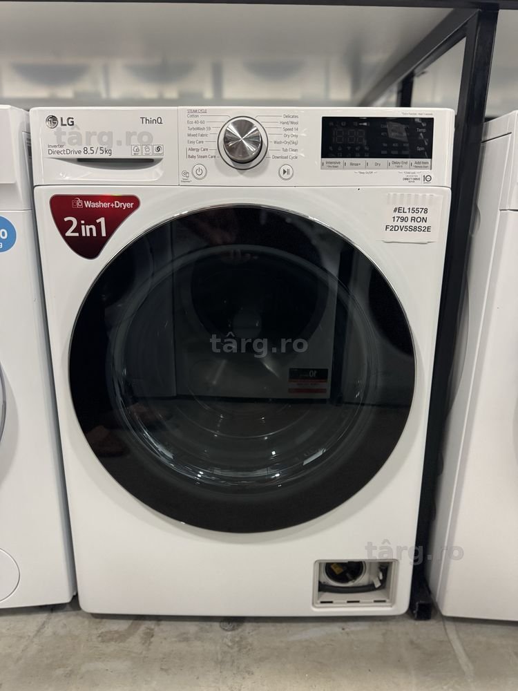 Masina de spalat rufe cu uscator LG F2DV5S8S2E cu factura si garantie