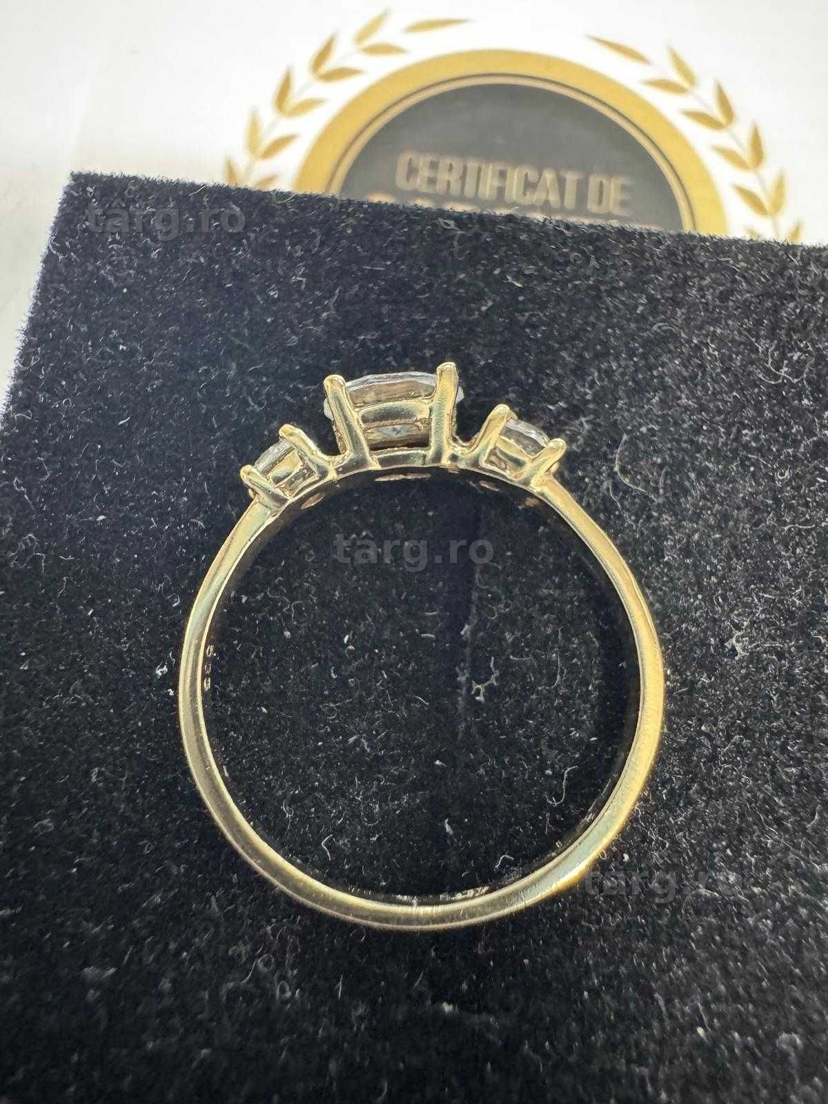 Inel din aur 14k (69946.1/ 10 Pacurari 1) garantie 2 ani! 5