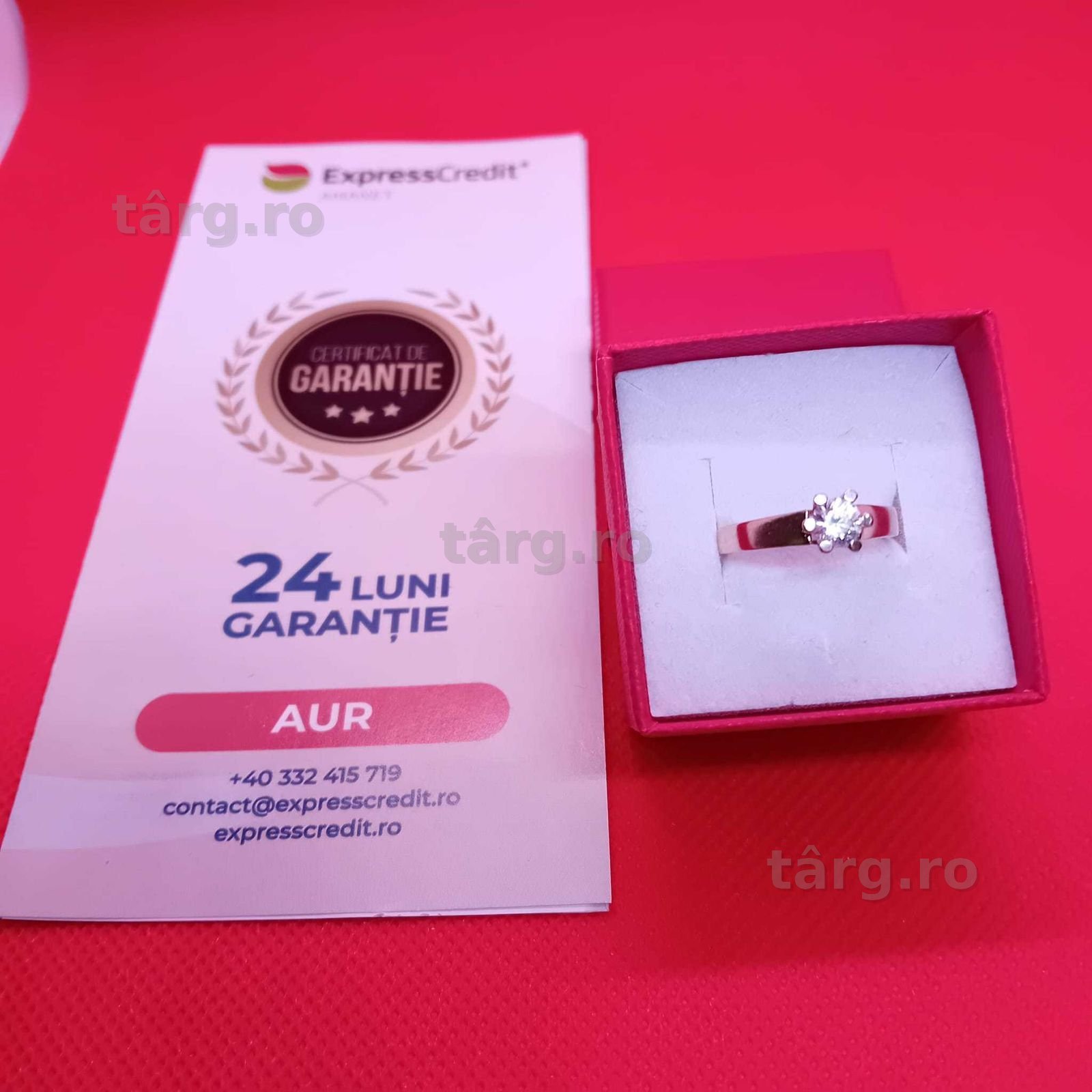 Inel aur 14k 2.08 g (Ag4 Dacia B50736.2)-Garantie 2 Ani