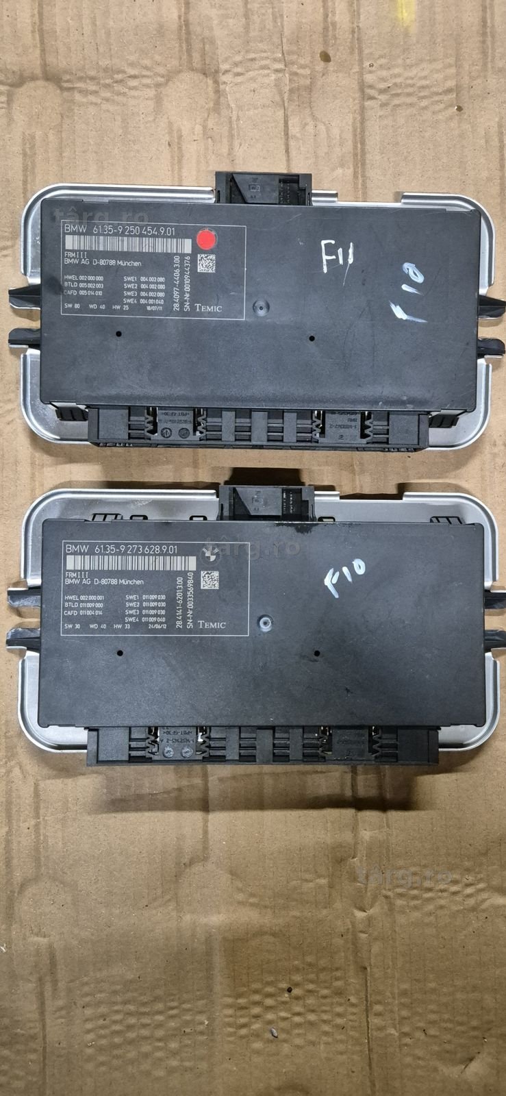 Modul FRM bmw seria 5 f10 f11 520d n47 184 cp
