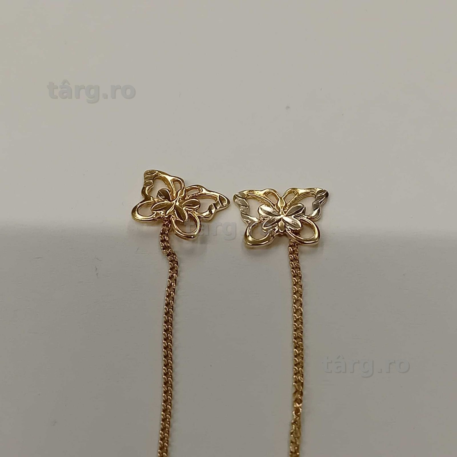 Cercei Aur 14k 0.94g (ag49 Esplanada b.8914) 2 ani garantie 2