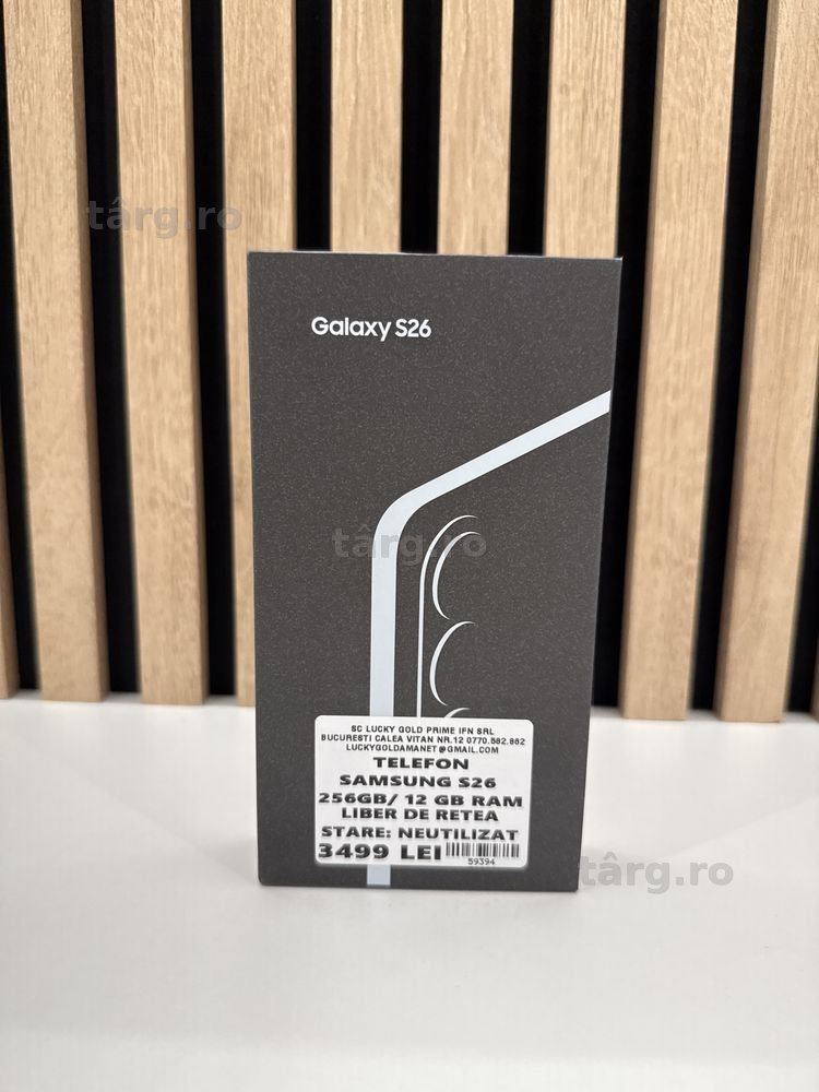 Samsung s26 NOU!! 256Gb/12 Gb Ram GARANTIE/FACTURA #59394
