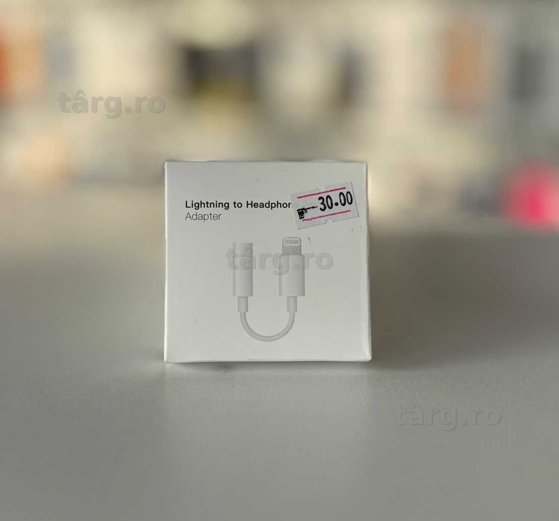 Adaptor Audio Mufa Jack 3.5mm - Lightning iPhone