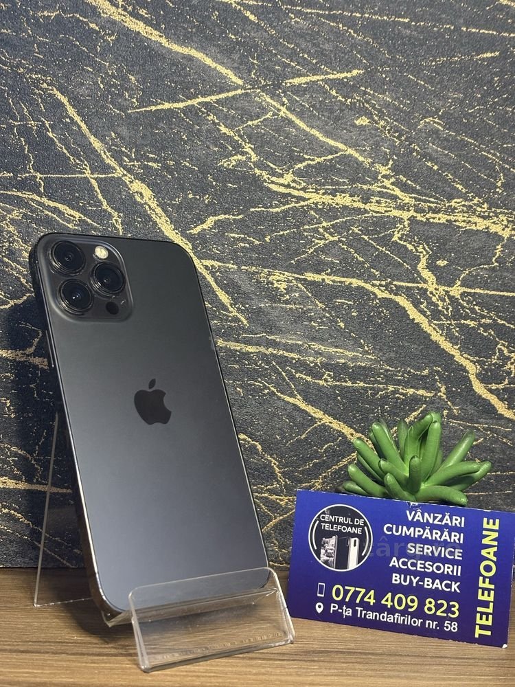 Iphone 13 Pro Max/256GB/2 Ani Garantie Centrul de Telefoane/rate