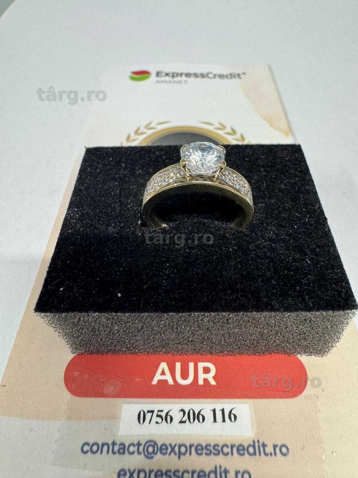 Inel din aur 14k (69825.2/ 10 Pacurari 1) garantie 2ani!