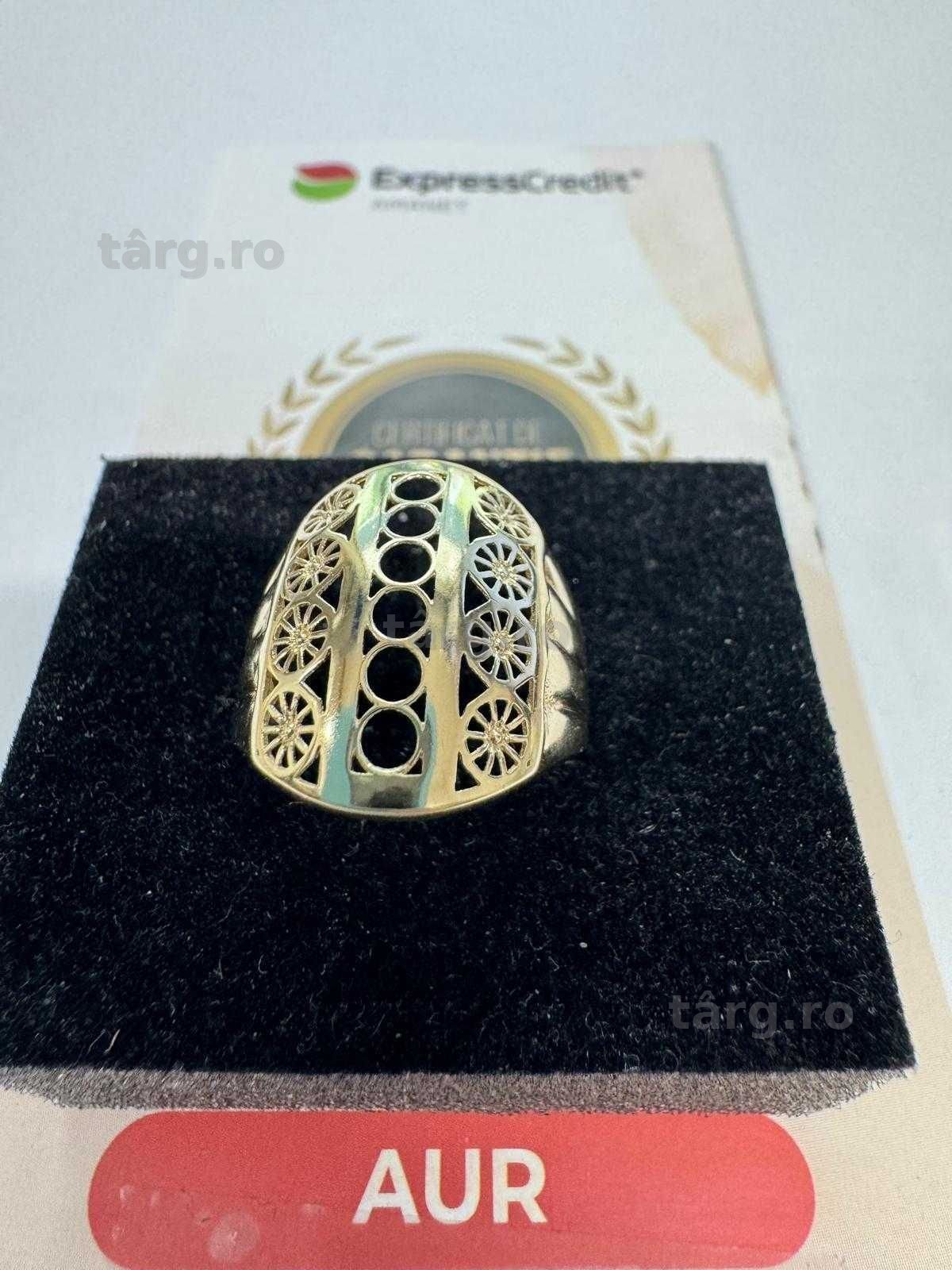 Inel din aur 14k (70103.1/ 10 Pacurari 1) garantie 2 ani! 2