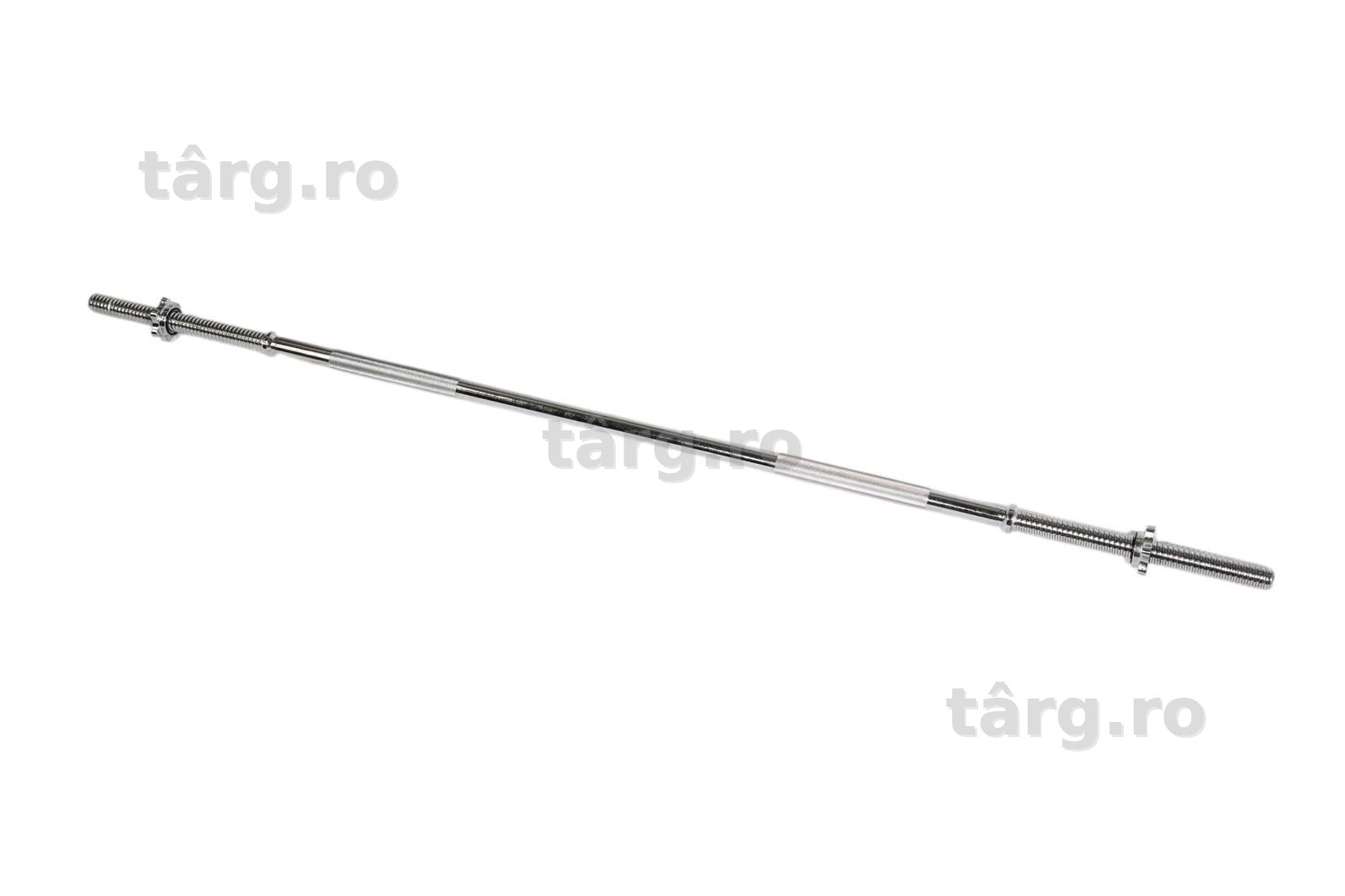 Bară 170 cm cu piulițe de fixare 30/31 mm, crom