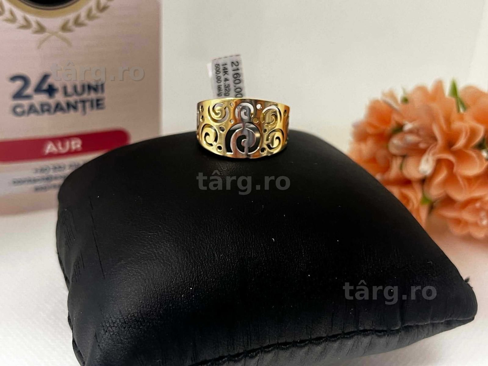 Inel Aur 14k 4.32g (AG16 Moldova b32629)-Garantie 2 ani! 3