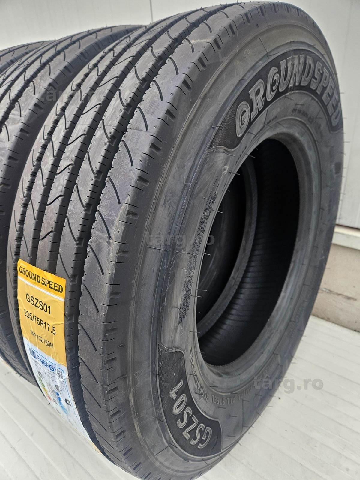 235/75 R17.5, 132M, GROUNDSPEED GSZS01, Anvelope de directie M+S 3