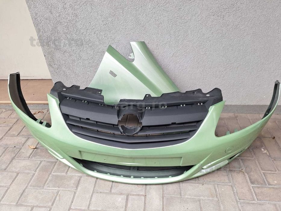 Bara & Aripa Fata Dreapta Opel Corsa D 2006-2011 Vopsita Verde