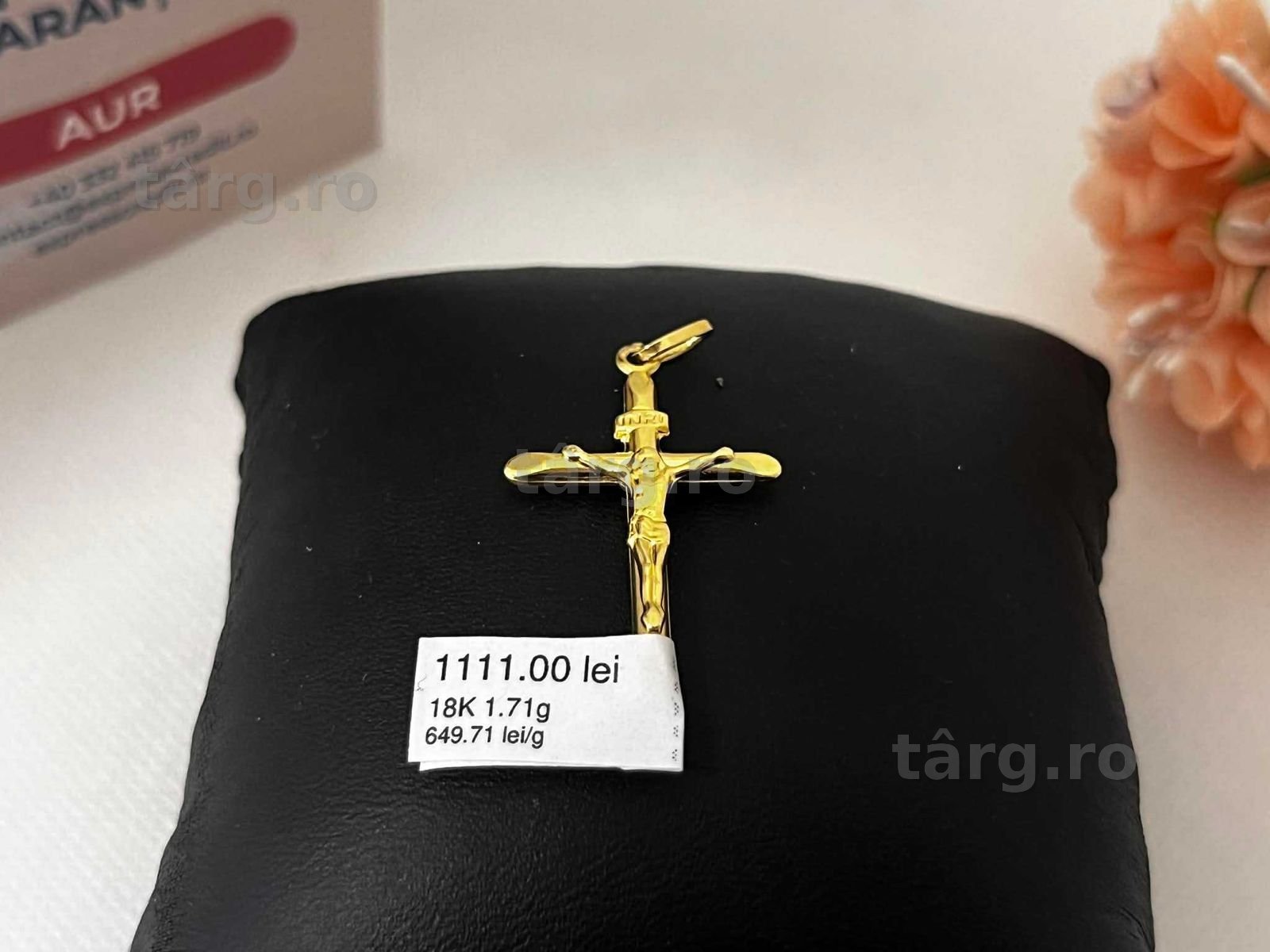 Pandantiv Aur 18k 1.71g (AG16 Moldova b32555.2)-Garantie 2 ani! 3