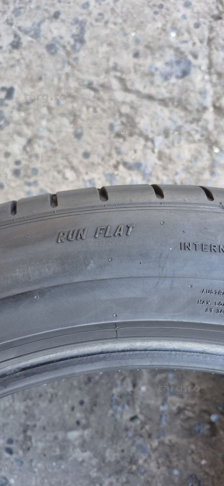 2 anvelope vara runflat Pirelli 305/40/20,dot 2021.Pret/bucata 6