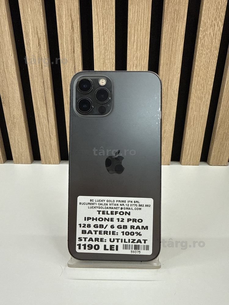 Iphone 12 Pro 128Gb/100% Baterie GARANTIE/FACTURA #59375