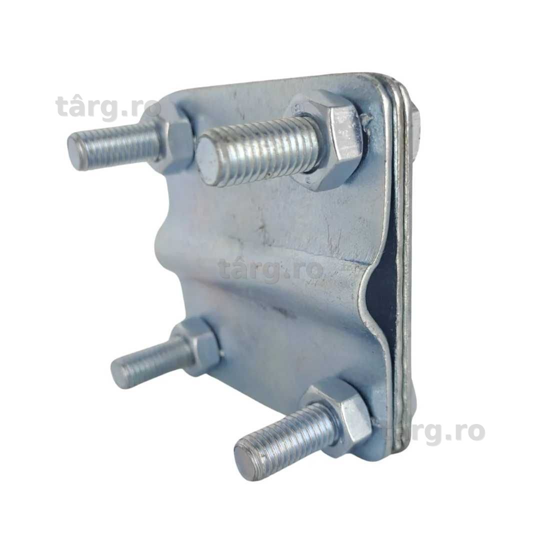 Conector incrucisat pentru conductori rotunzi si platbanda