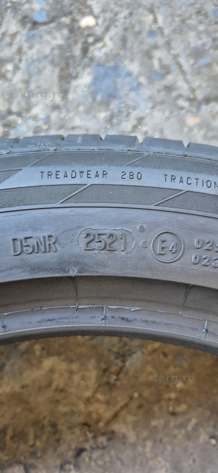 4 anvelope vara runflat Continental 225/50/18.Pretul este pe bucata. 7