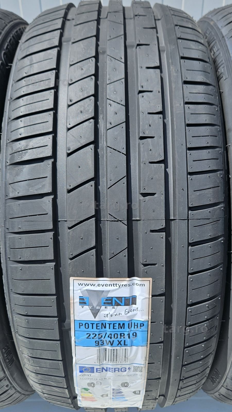 225/40 R19, 93W XL, EVENT Potentem UHP, Anvelope vara PROMO 2