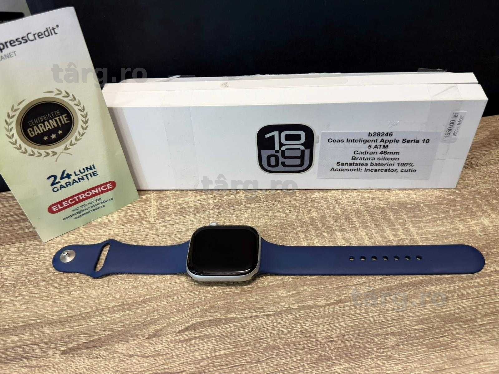 (AG51) Smartwatch Apple Seria 10 b28246 - Garantie 2 ani!