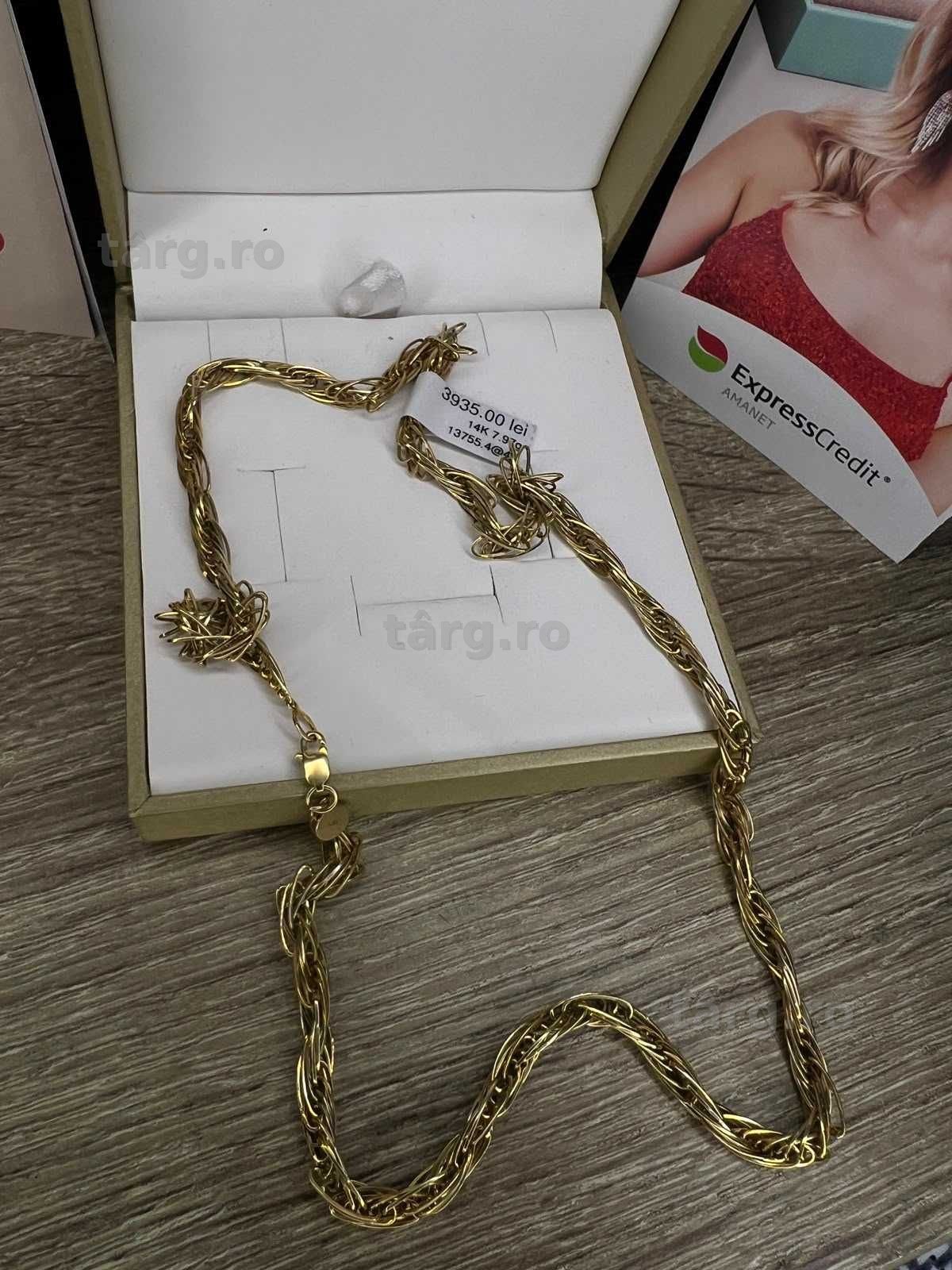 (AG42) Lant Aur 14K 7.97g *Garantie 2 Ani* B:13755.4 4