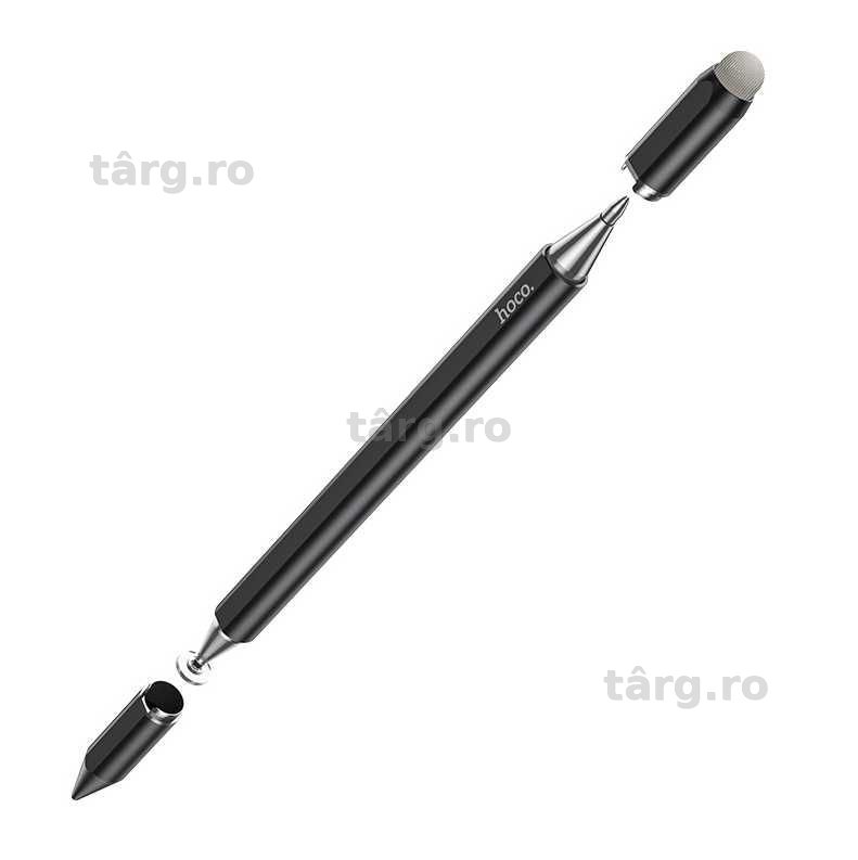 Stylus 3 in 1 Hoco, Smartphone si Tableta, Pix digital Touch, Negru 5