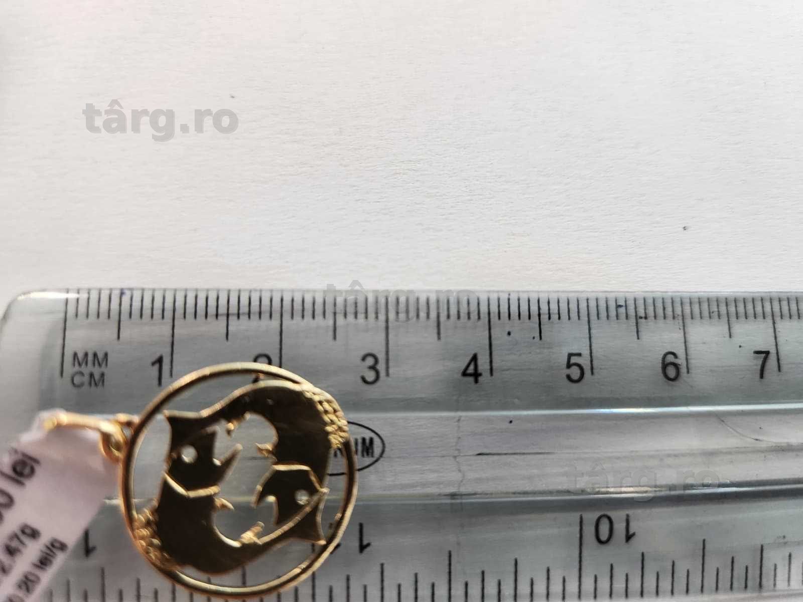 Pandantiv aur, 18k, 2.47g (b 68714.1 Ag2 Tudor) 2