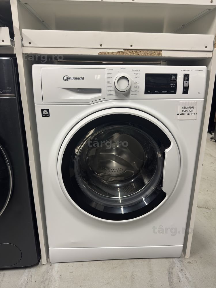 Masina de spalat rufe Bauknecht W Active 711A cu factura si garantie 12 luni