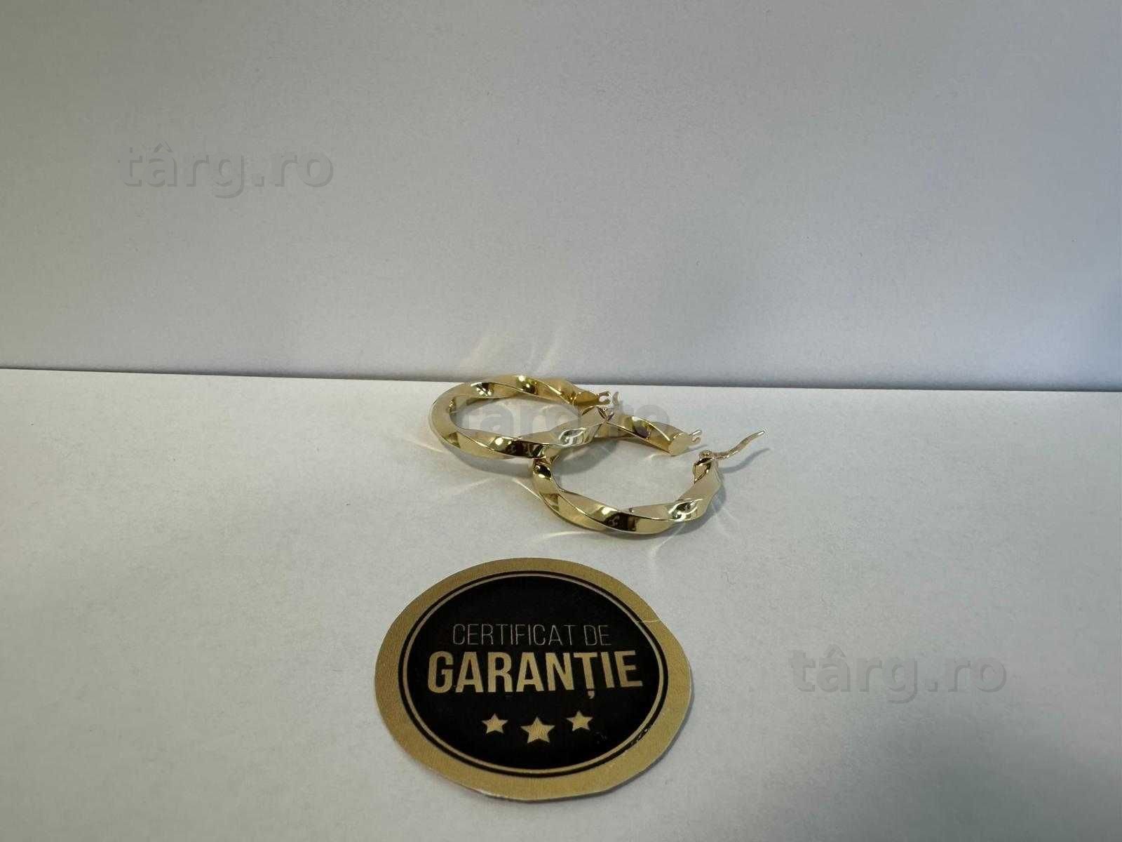 Cercei Aur 14k 3.05g (ECA 39 / B.18519.1)-Garantie 2 ani!
