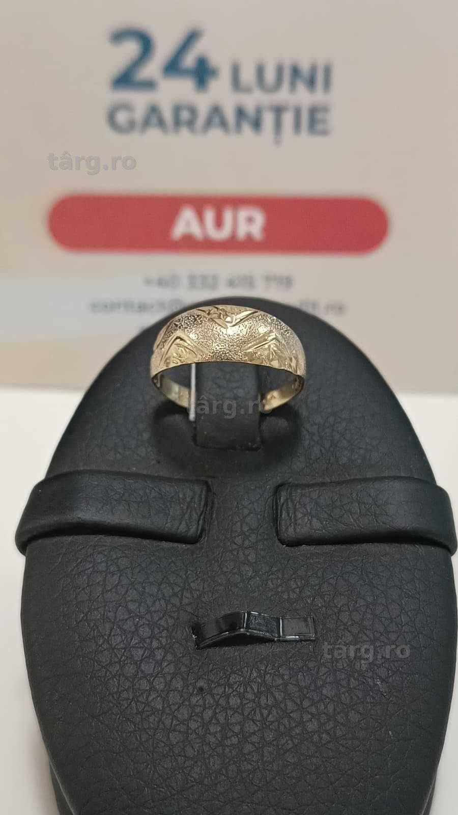 Inel aur 14K 1.82gr [AG24 Harlau B.46393.1] - Garantie 2 ani!