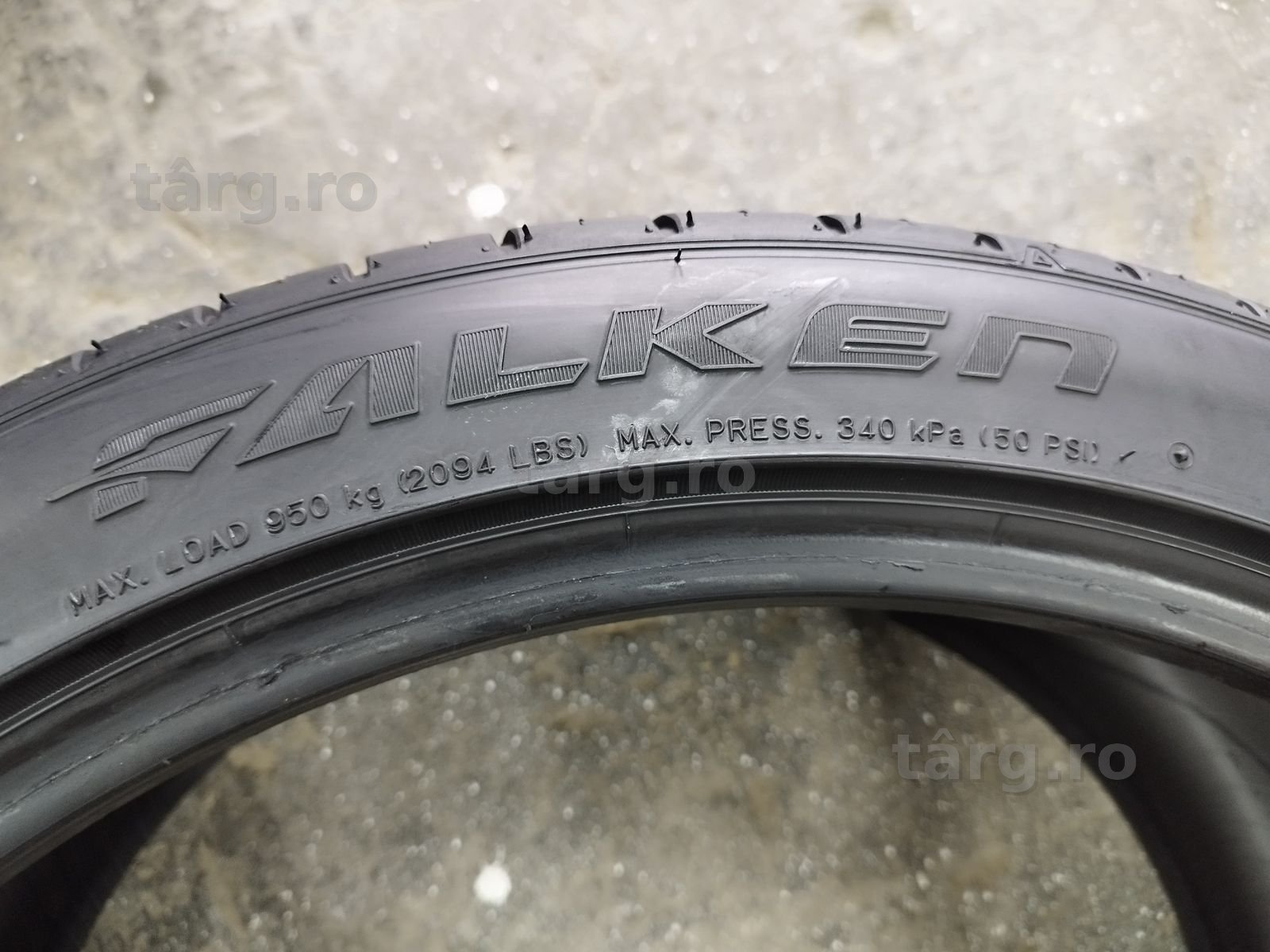 2 anvelope de vară Falken Azenis  265/35/22,dot 2019 3
