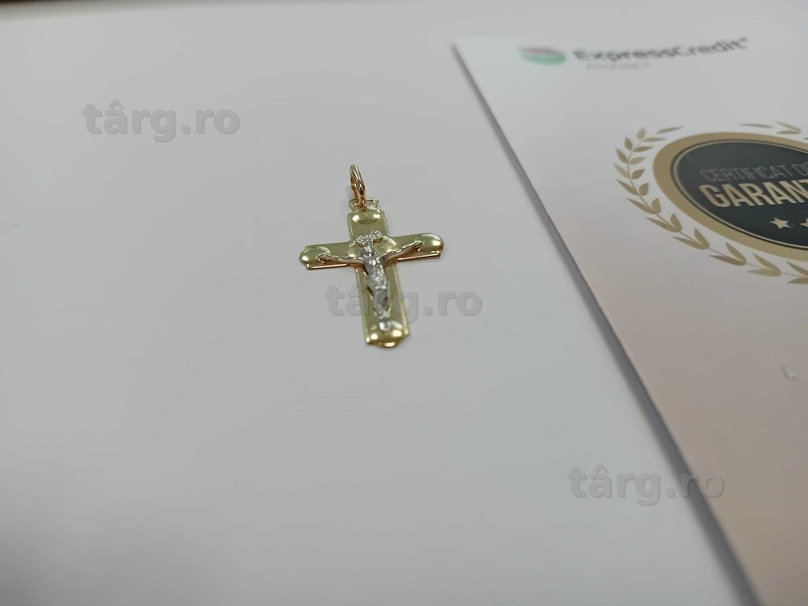 (Ag33) Medalion Aur 14K/Garantie 2 ani
