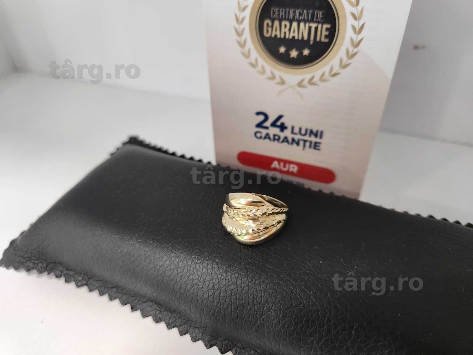 Inel aur 14k 4.35gr( b68349/AG2 Tudor)- Garantie 2 ani! 3